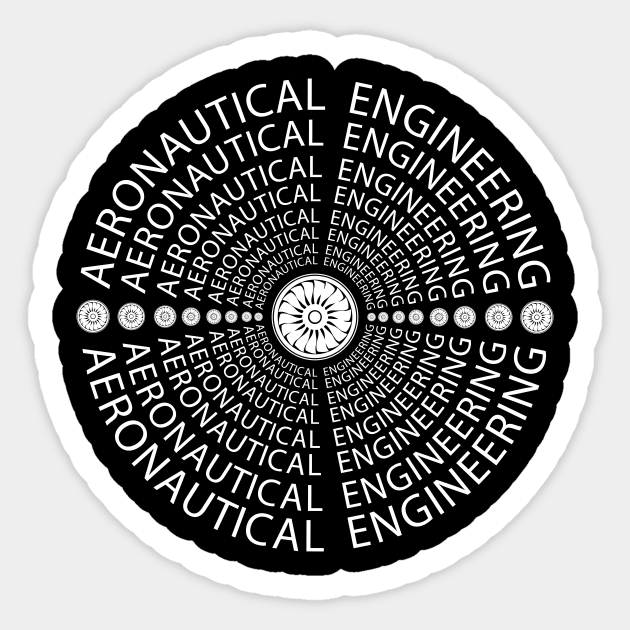 aeronautical engineering aerospace engineer Sticker by PrisDesign99